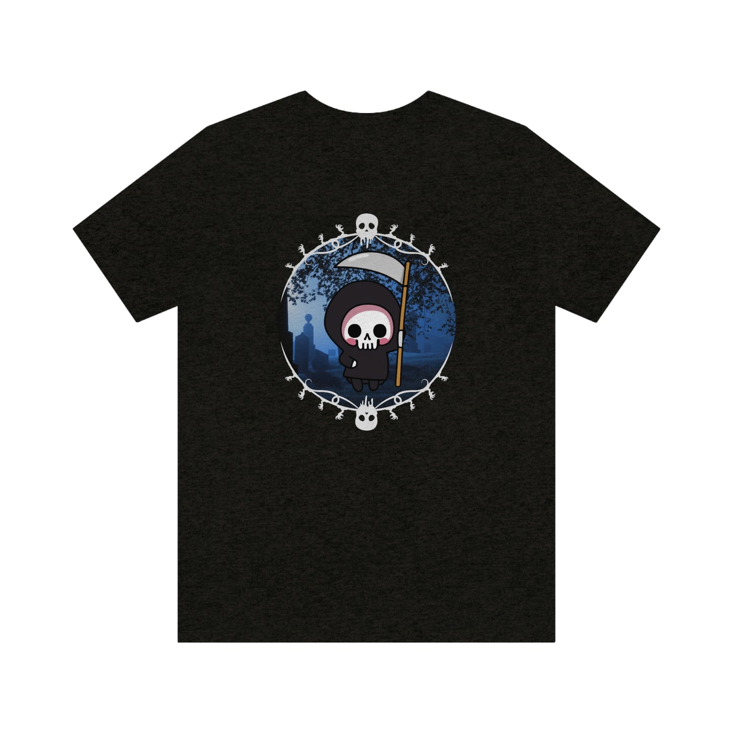 Kawaii Grim Reaper Gothic Shirt- Great for Pastel Goth Look Lord and Lady Towers
