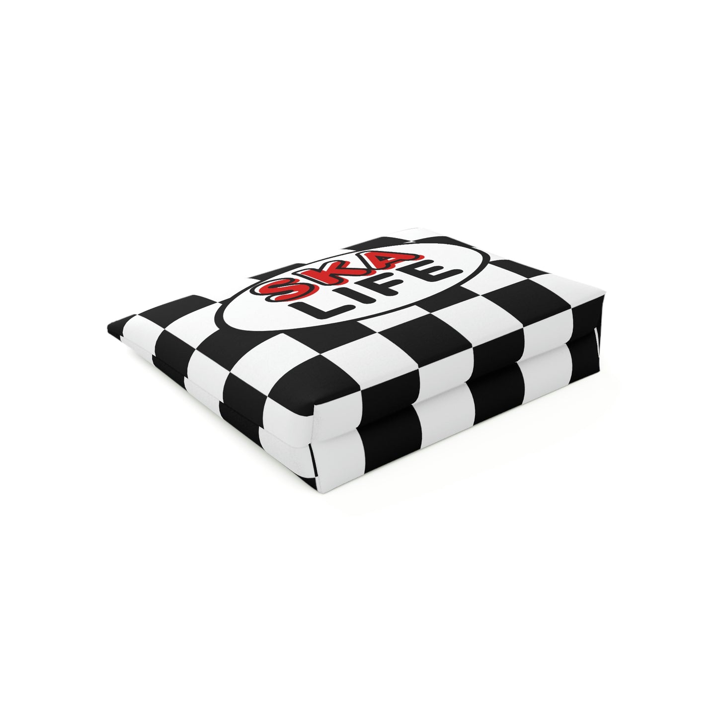 Ska life retro checkered Makeup Bag