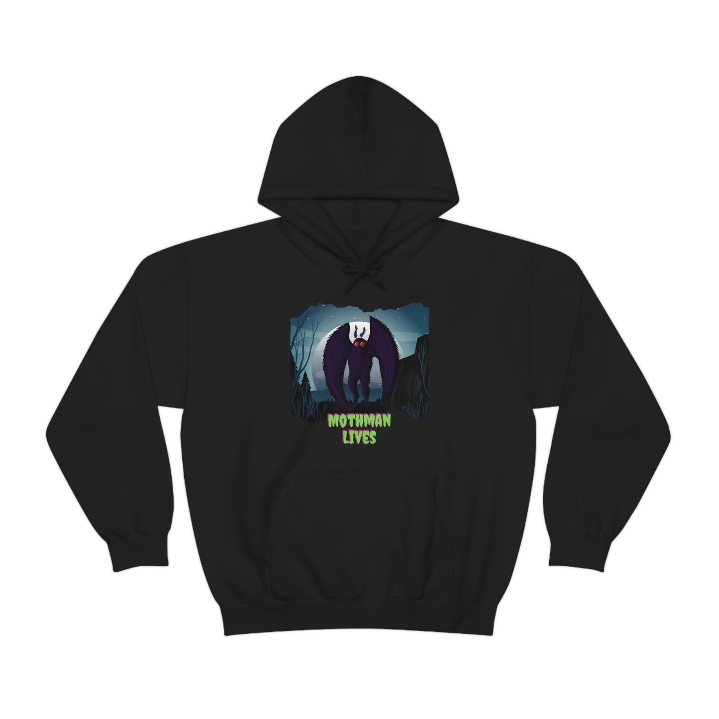 Mothman Lives Cryptid Hoodie
