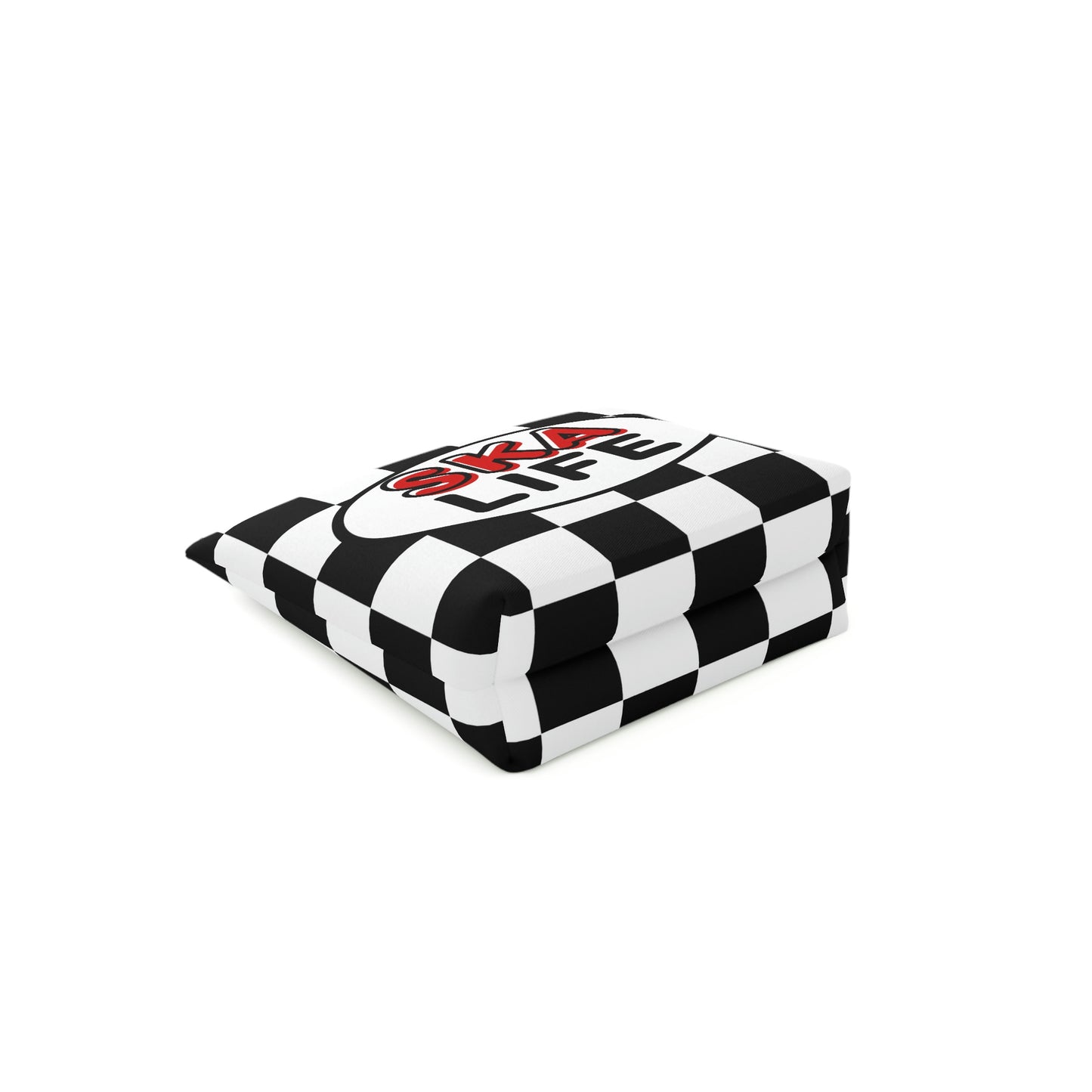 Ska life retro checkered Makeup Bag