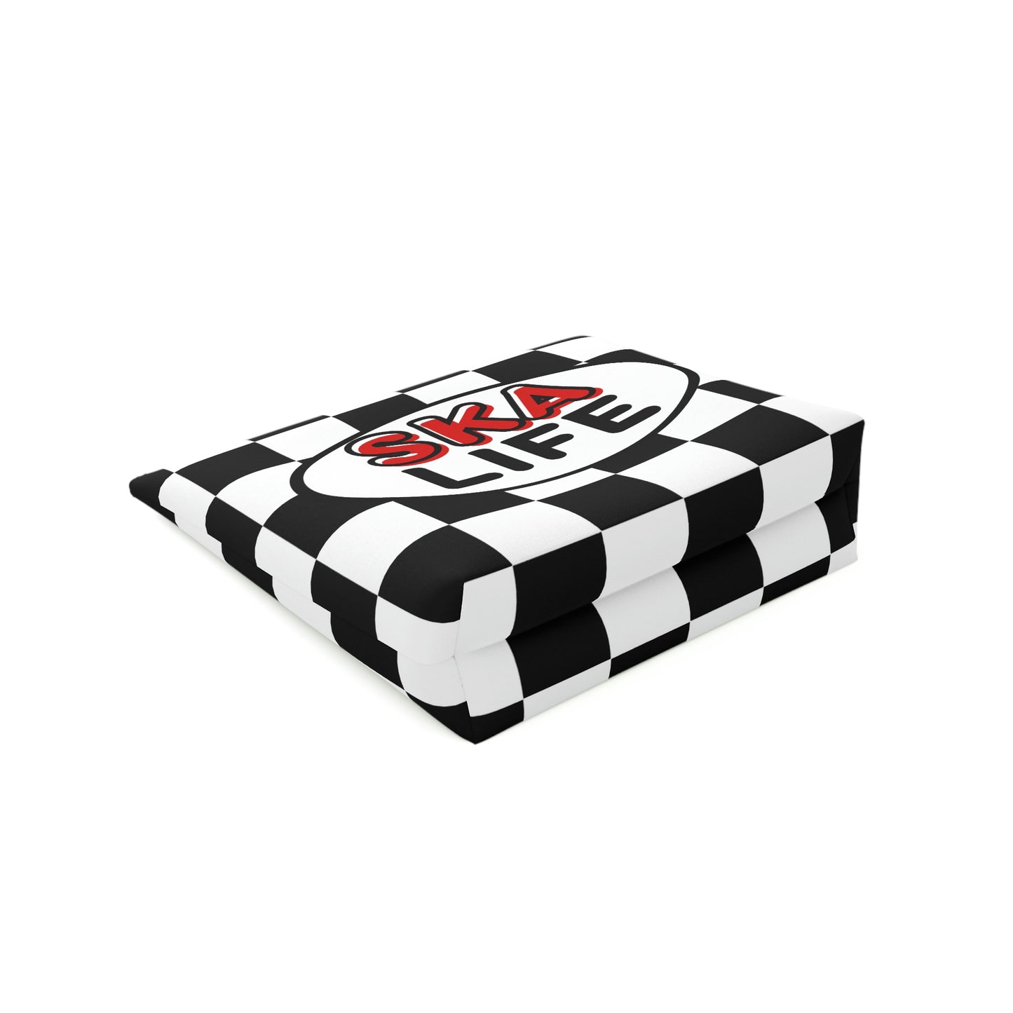 Ska life retro checkered Makeup Bag