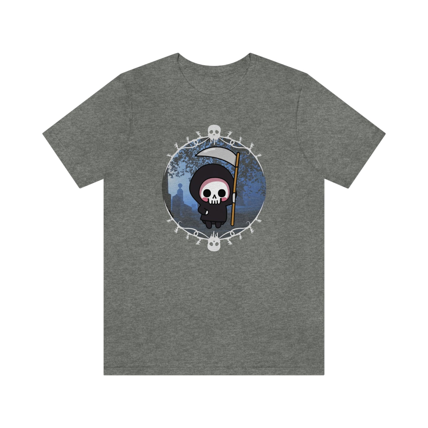 Kawaii Grim Reaper Gothic Shirt- Great for Pastel Goth Look Lord and Lady Towers