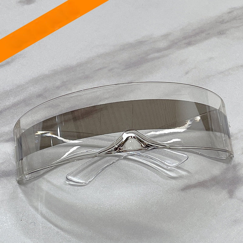 Cyberpunk Sunglasses (Back to The Future Style) Many colors or Mirror Available Lord and Lady Towers
