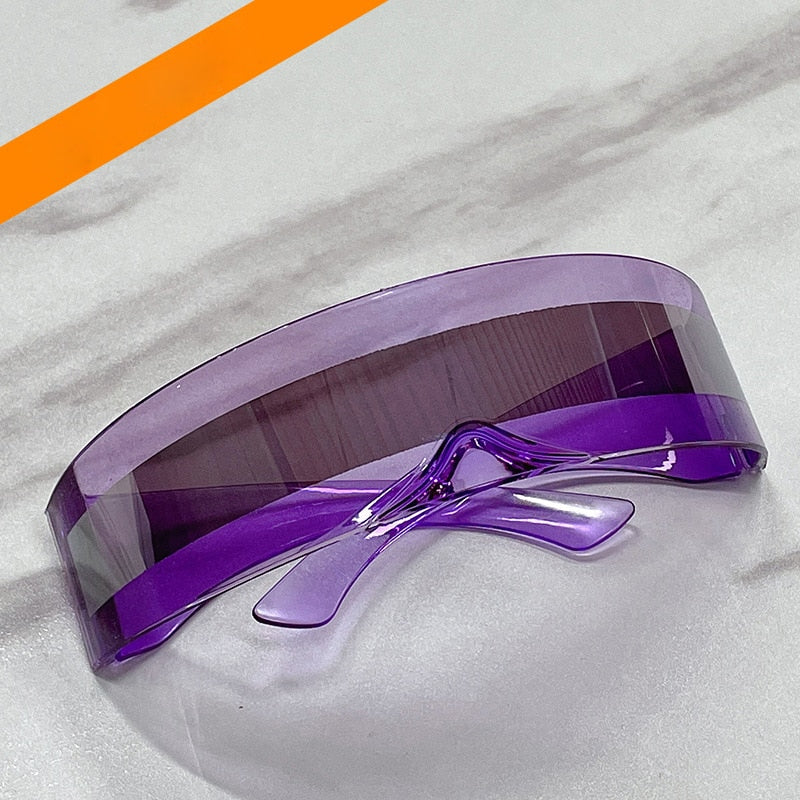 Cyberpunk Sunglasses (Back to The Future Style) Many colors or Mirror Available Lord and Lady Towers