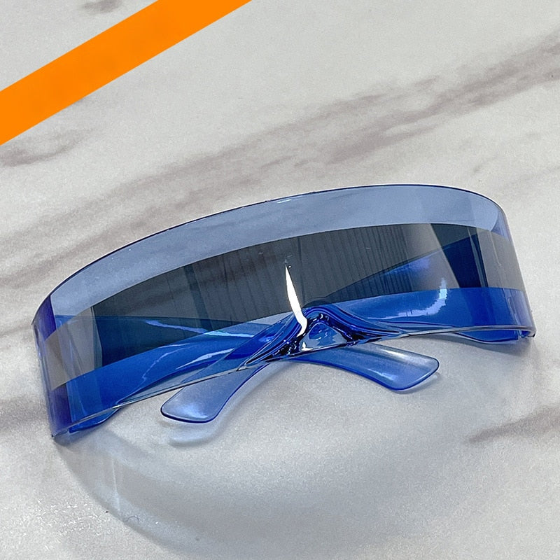 Cyberpunk Sunglasses (Back to The Future Style) Many colors or Mirror Available Lord and Lady Towers