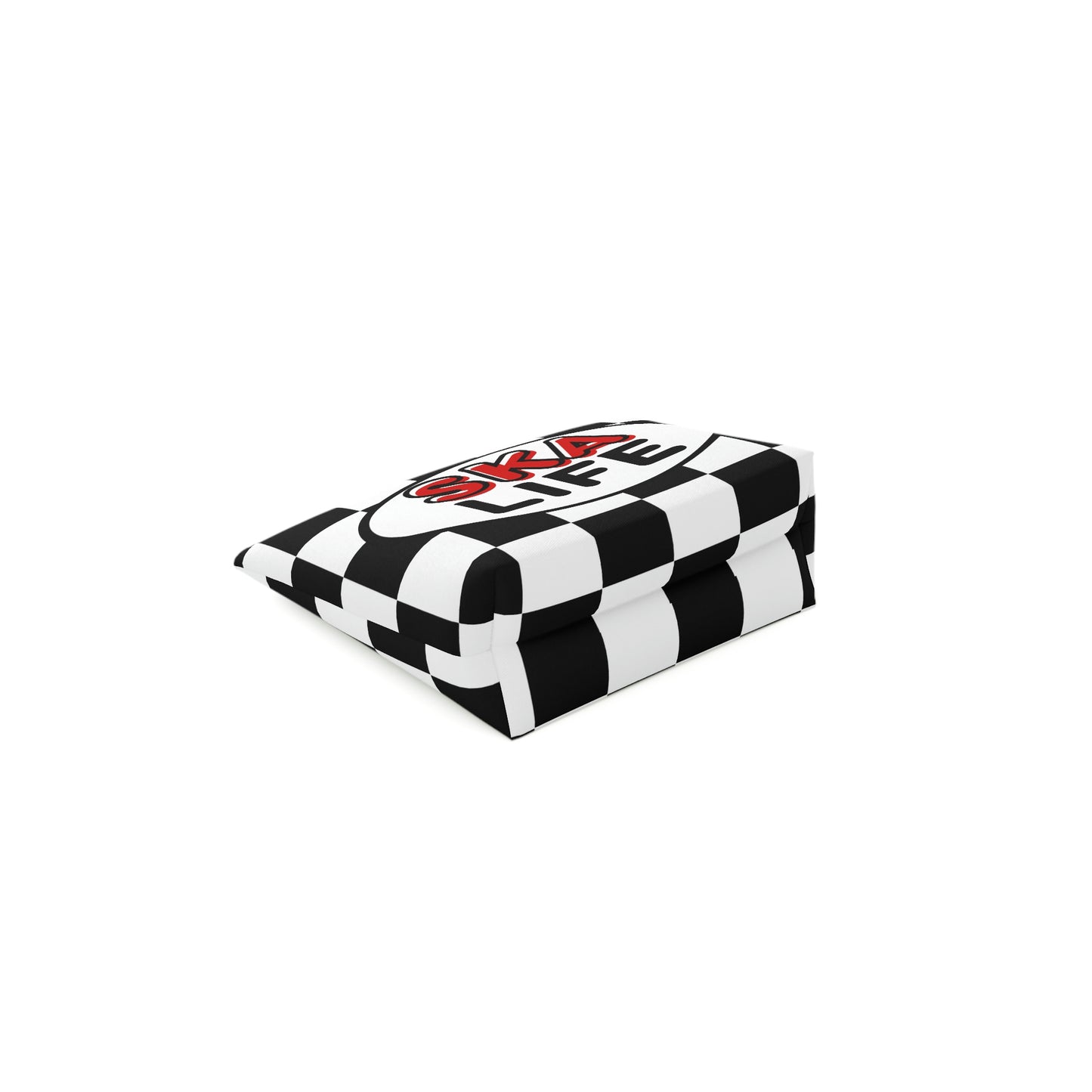 Ska life retro checkered Makeup Bag