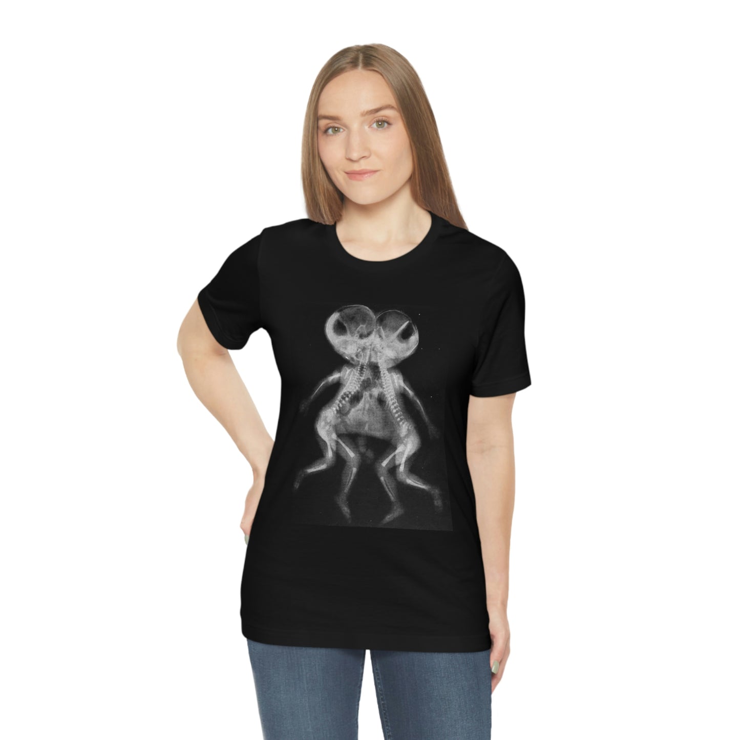 Gothic Punk Sideshow Conjoined Twin Xray shirt Lord and Lady Towers