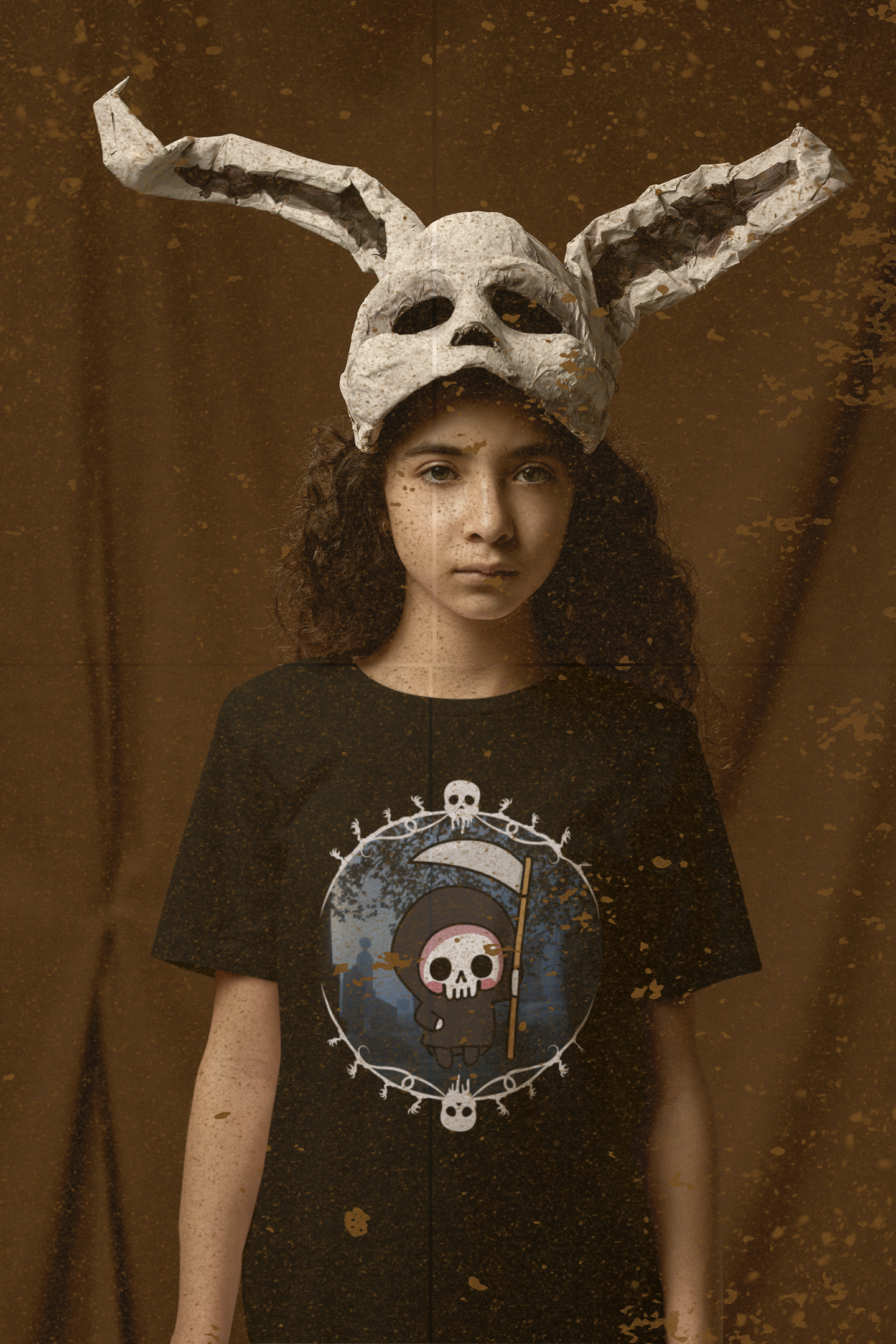 Kawaii Grim Reaper Gothic Shirt- Great for Pastel Goth Look Lord and Lady Towers