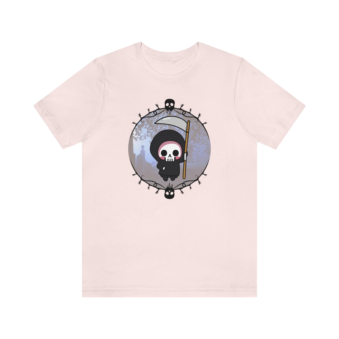 Kawaii Grim Reaper Gothic Shirt- Great for Pastel Goth Look Lord and Lady Towers