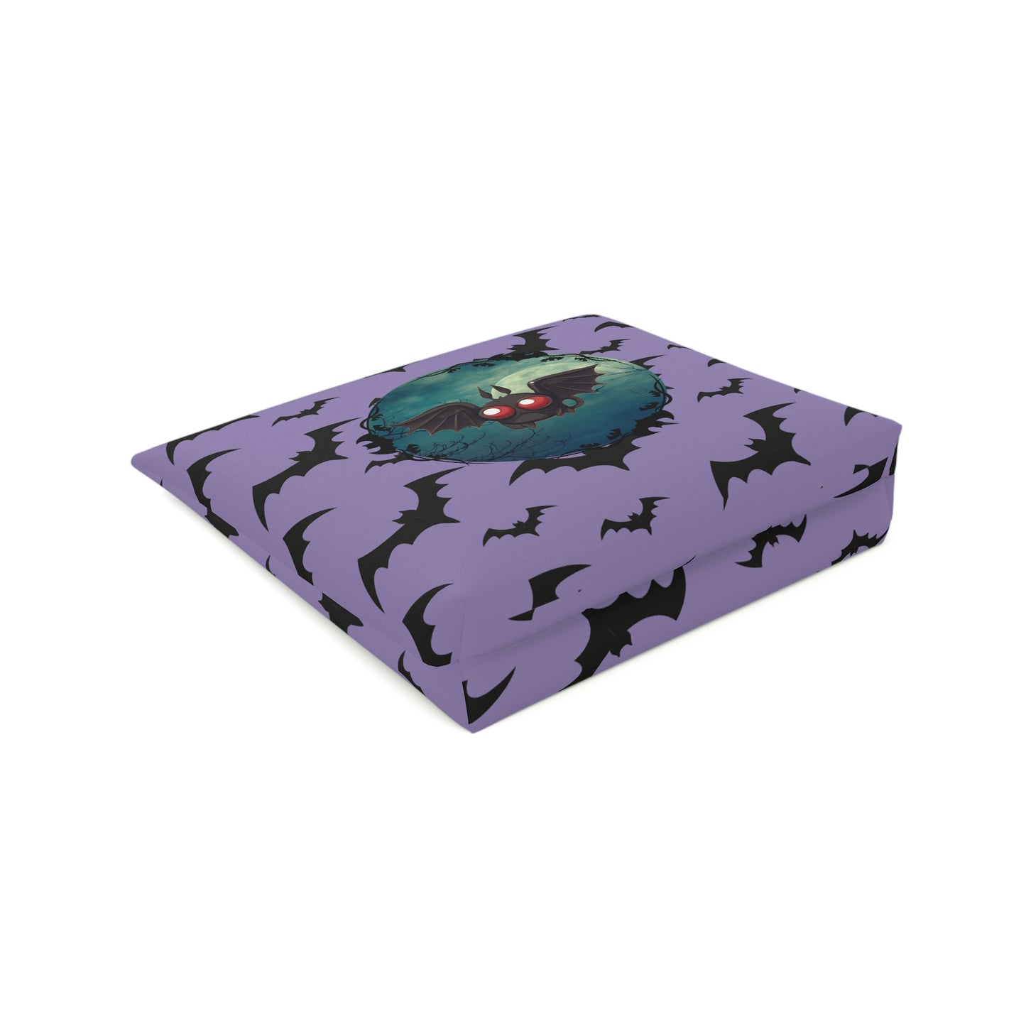 Adorable Pastel Goth Kawaii Bat Makeup Bag