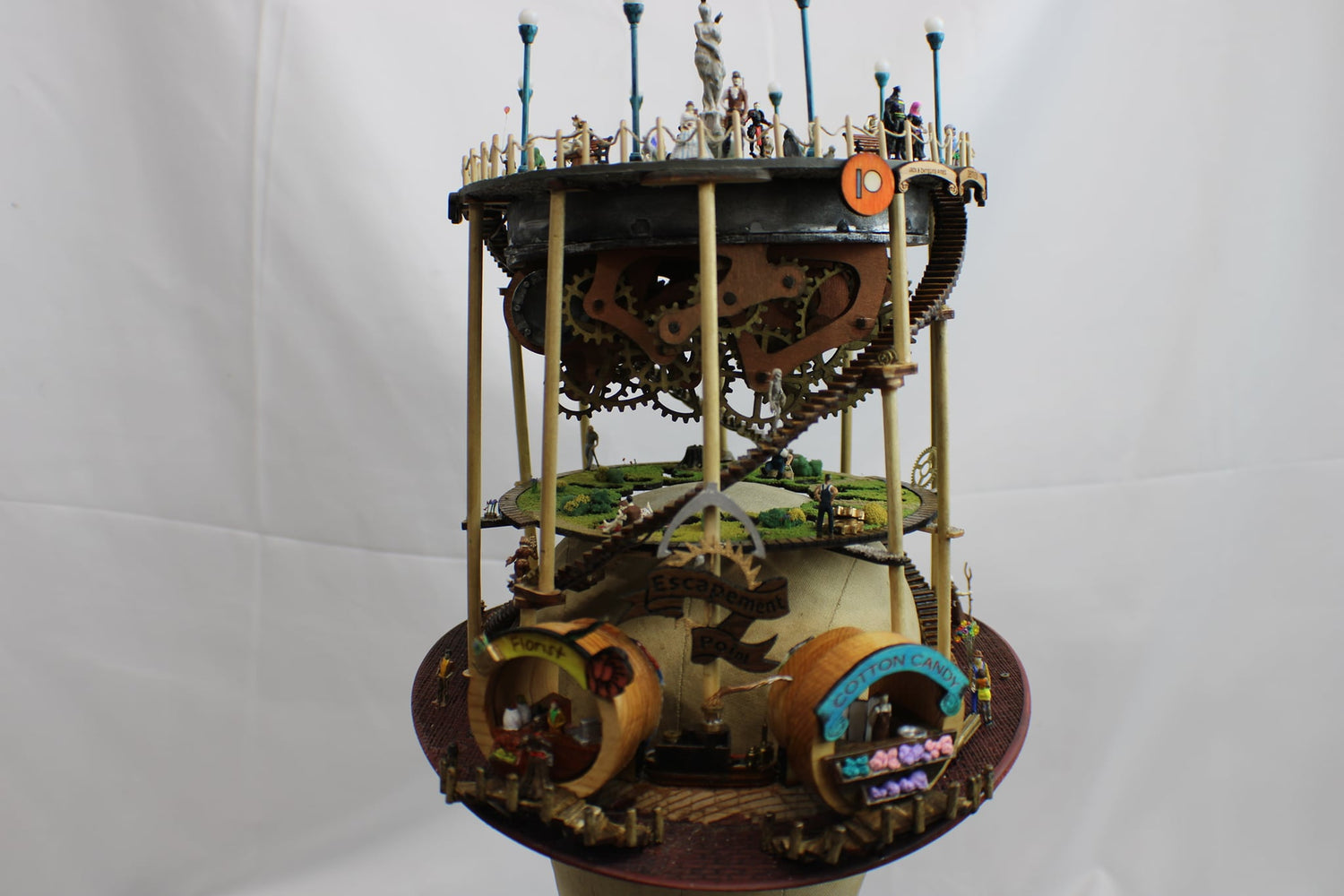 Steampunk Diorama Escapement Point