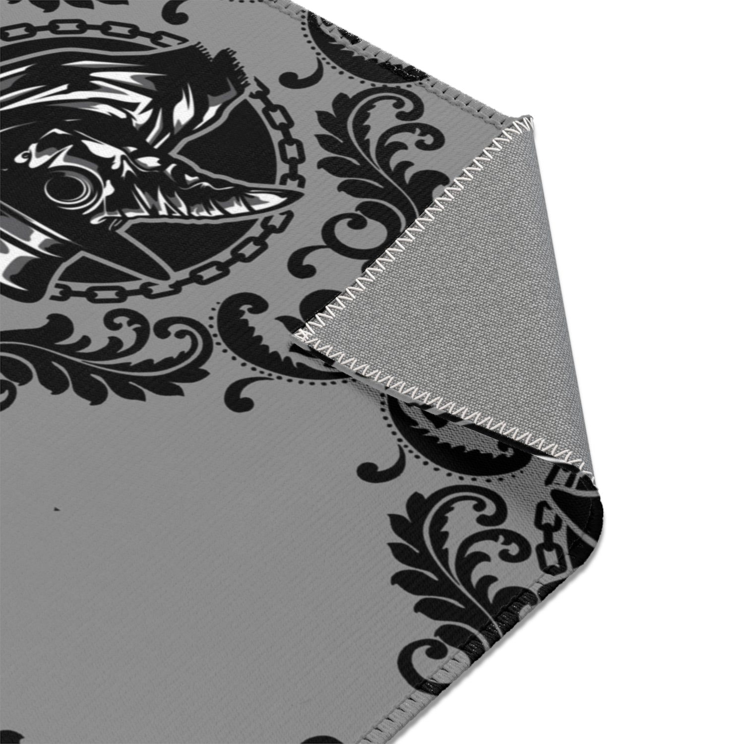 Plague Doctor Gothic Inspired Area Rug Lord and Lady Towers