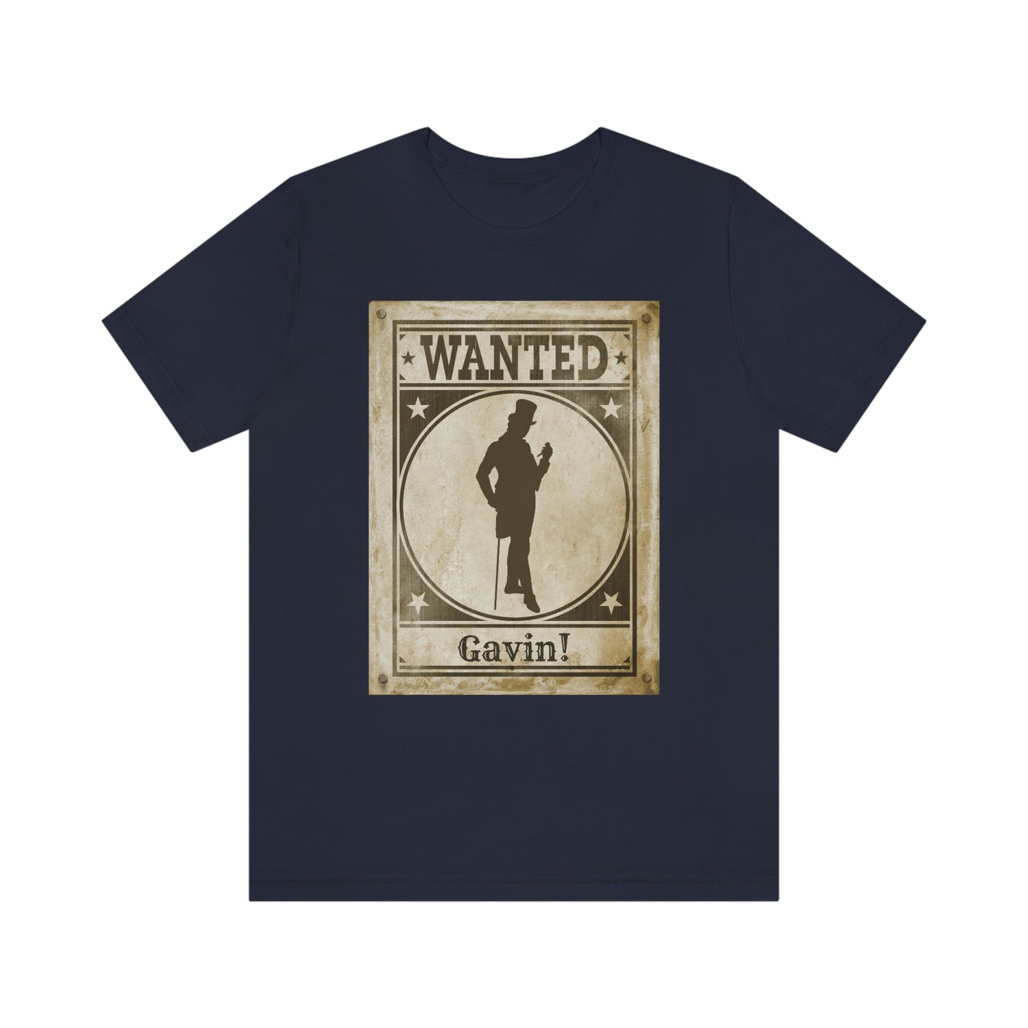 GAVIN  Wanted Sign - Have you seen my mate Gavin? Red Dead Redemption inspired parady tshirt Lord and Lady Towers