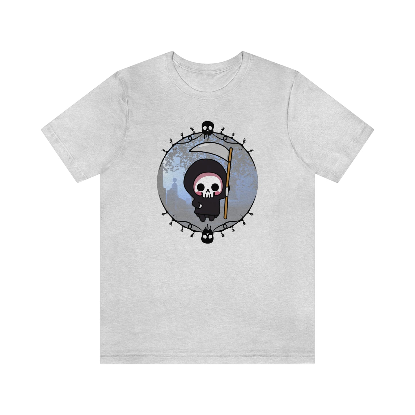 Kawaii Grim Reaper Gothic Shirt- Great for Pastel Goth Look Lord and Lady Towers
