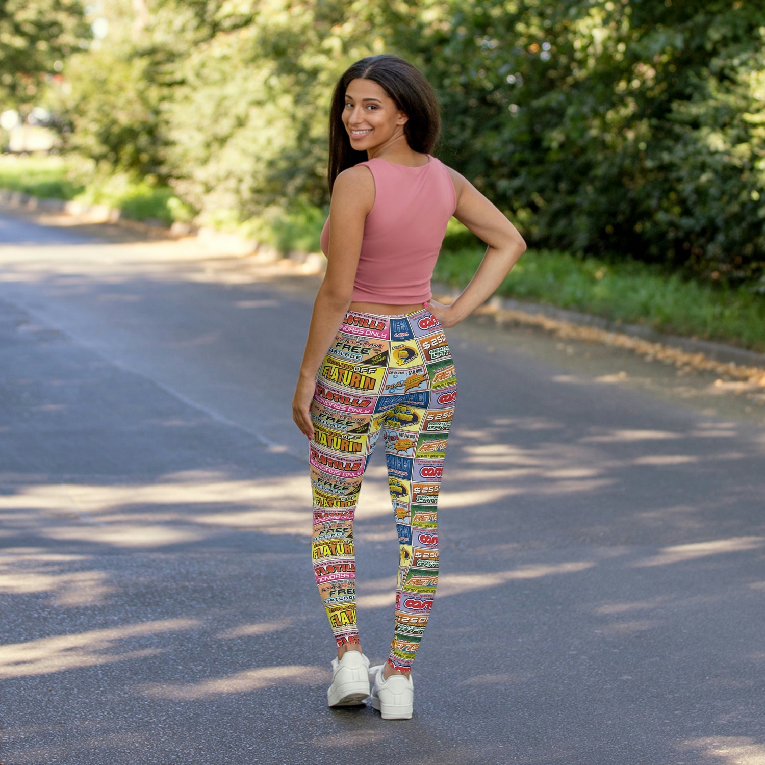 Idiocracy Inspired Leggings Lord and Lady Towers
