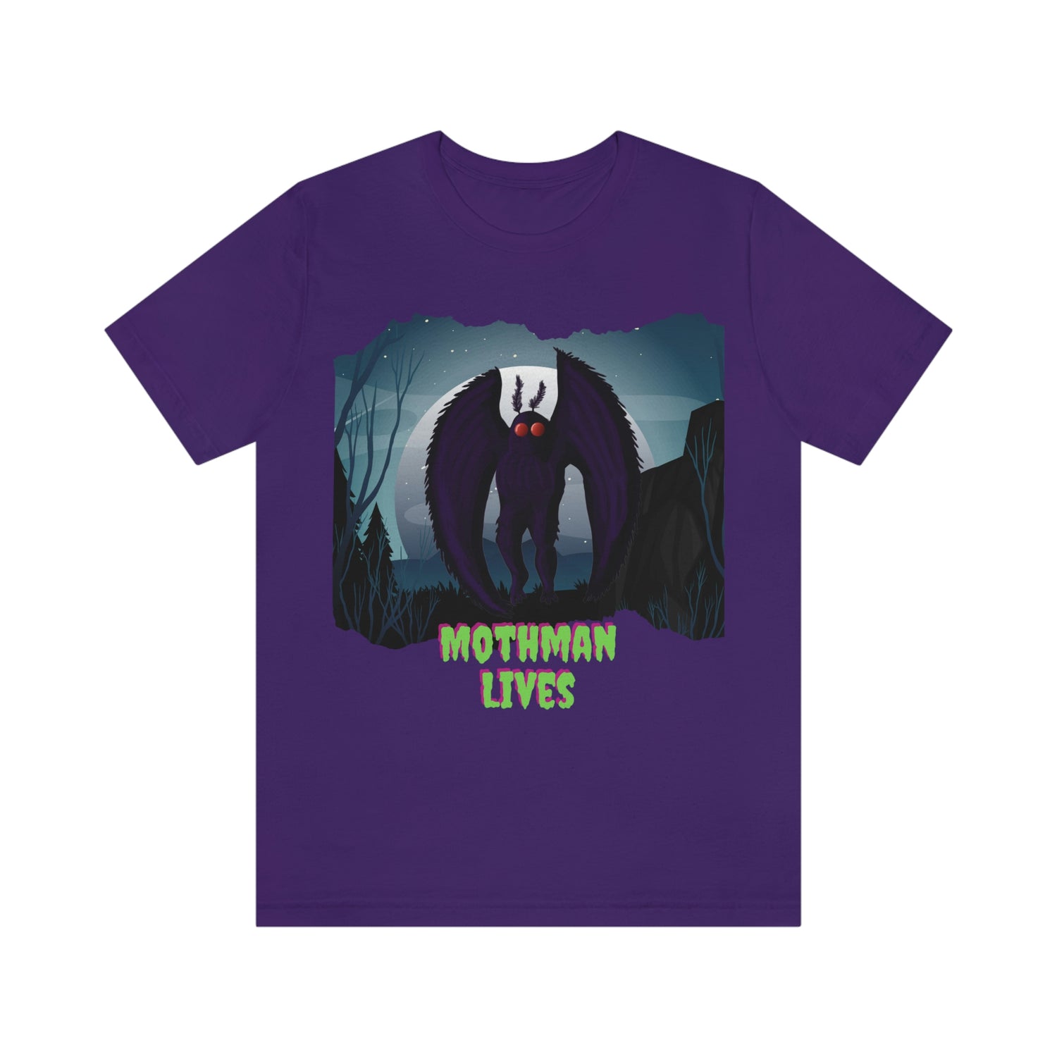 Mothman lives shirt- Awesome Cryptid Tshirt Lord and Lady Towers