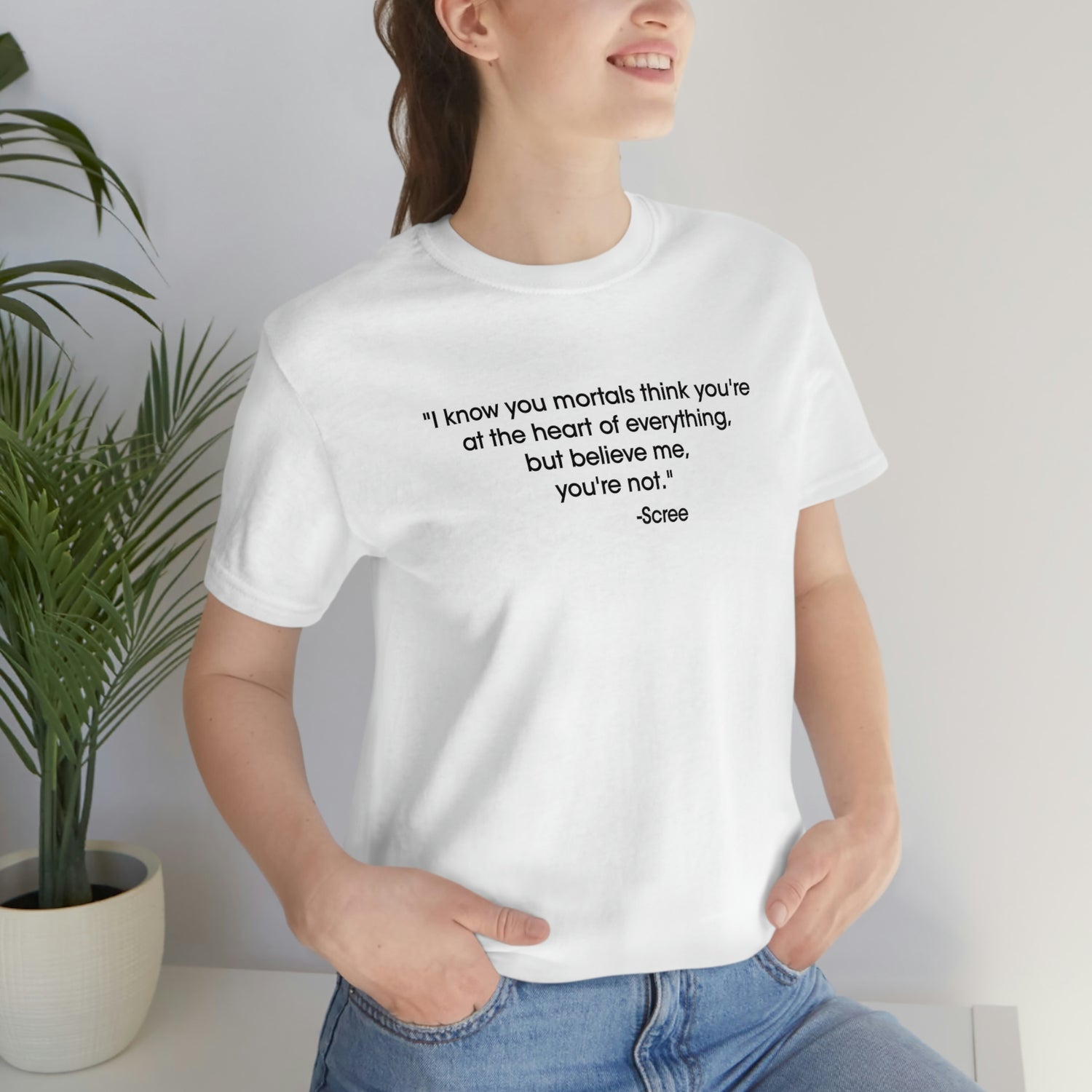 Primal Video Game Inspired Tattoo and Quote tShirt from Scree Lord and Lady Towers
