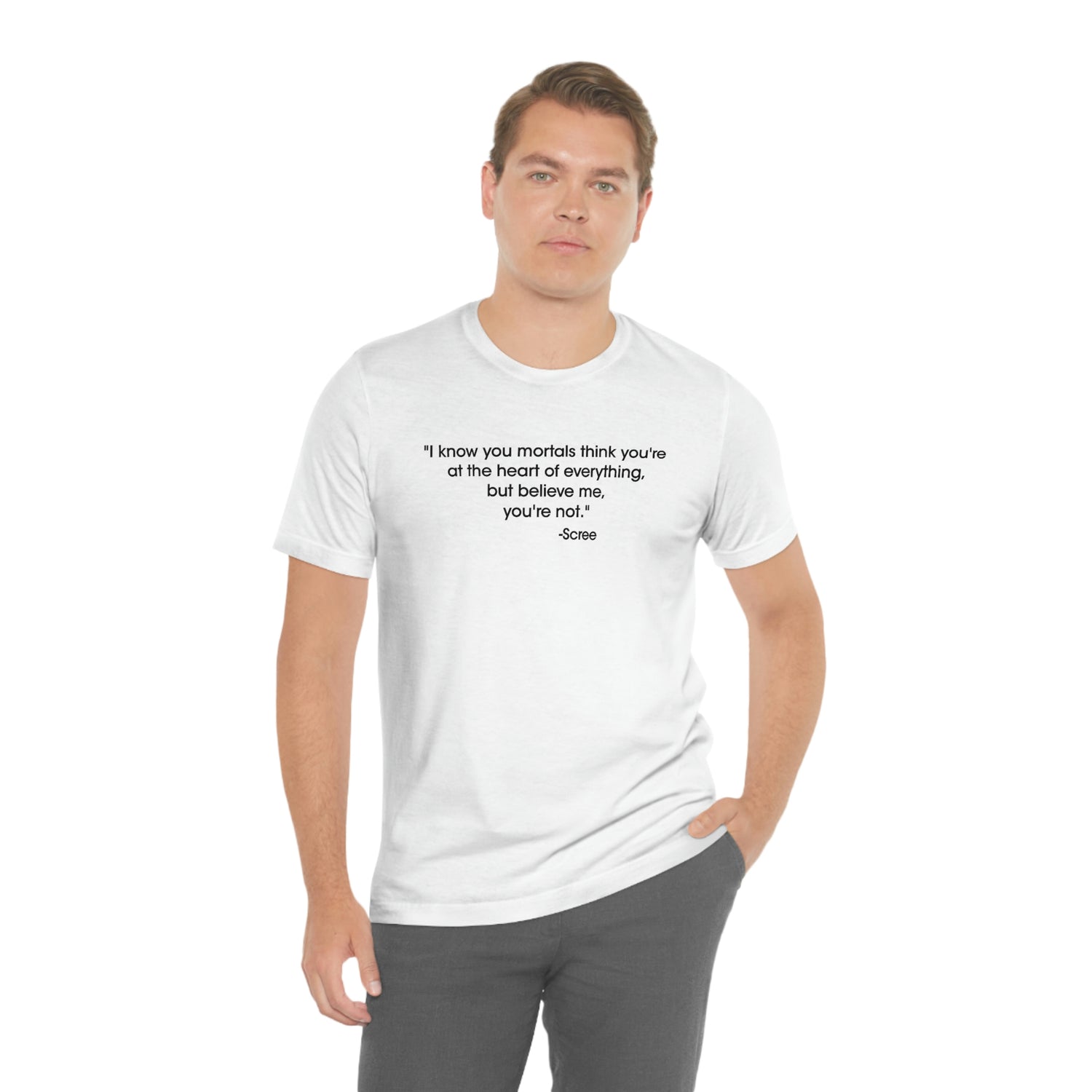 Primal Video Game Inspired Tattoo and Quote tShirt from Scree Lord and Lady Towers