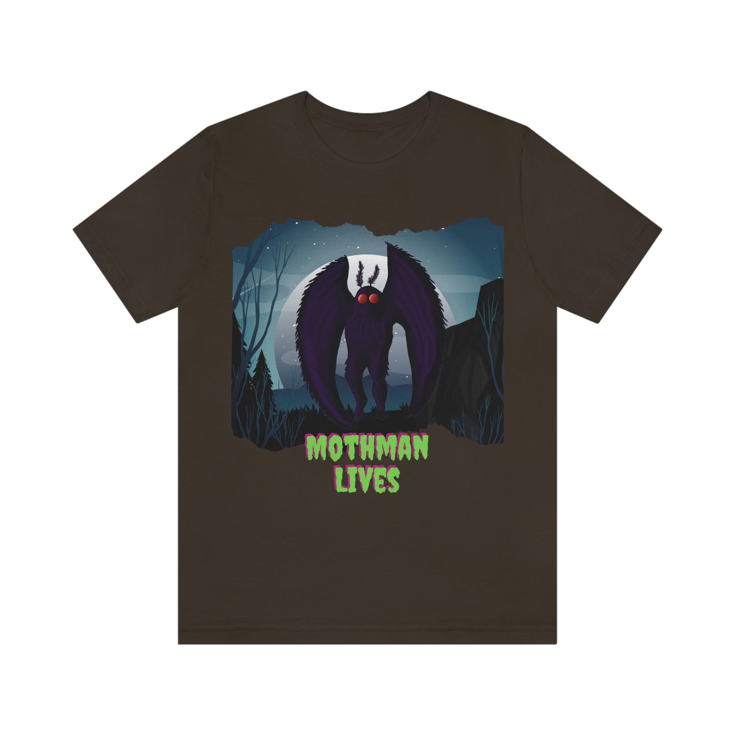 Mothman lives shirt- Awesome Cryptid Tshirt Lord and Lady Towers