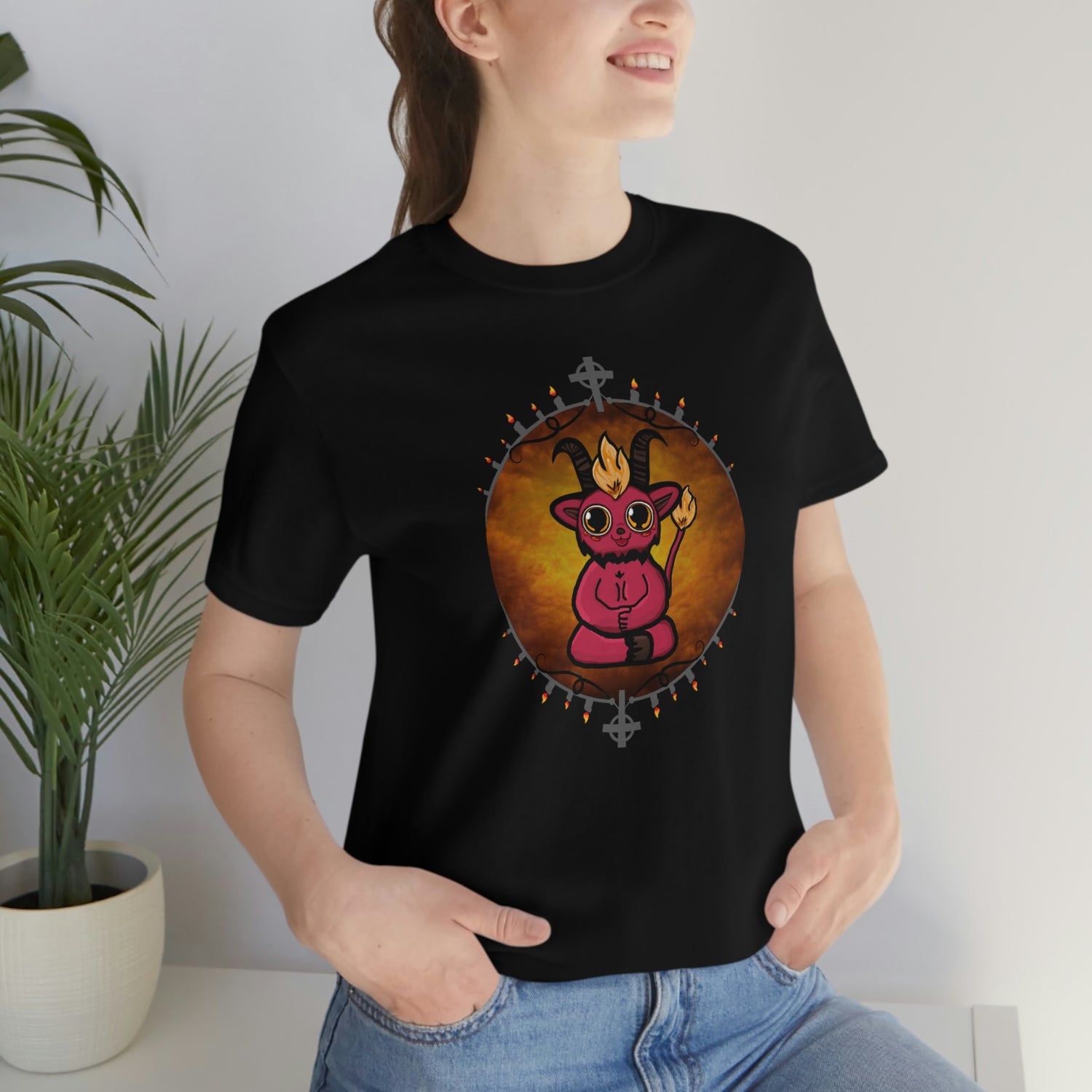 Adorable Cute Kawaii Satan T shirt Lord and Lady Towers