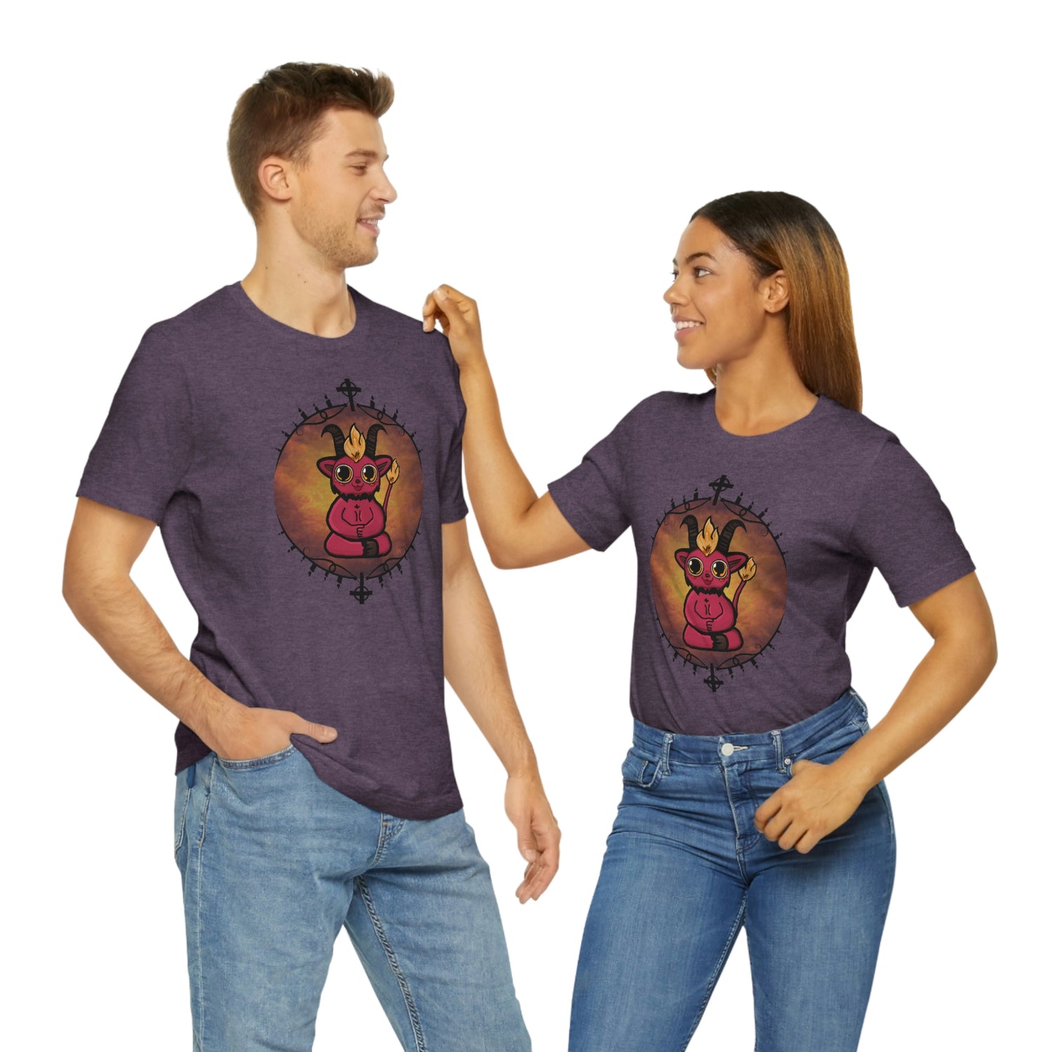 Adorable Cute Kawaii Satan T shirt Lord and Lady Towers