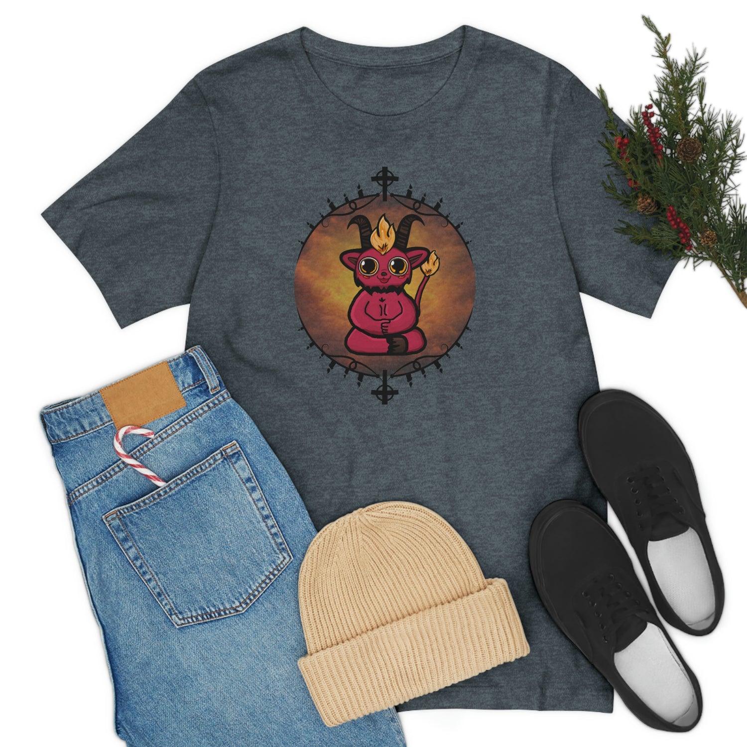 Adorable Cute Kawaii Satan T shirt Lord and Lady Towers