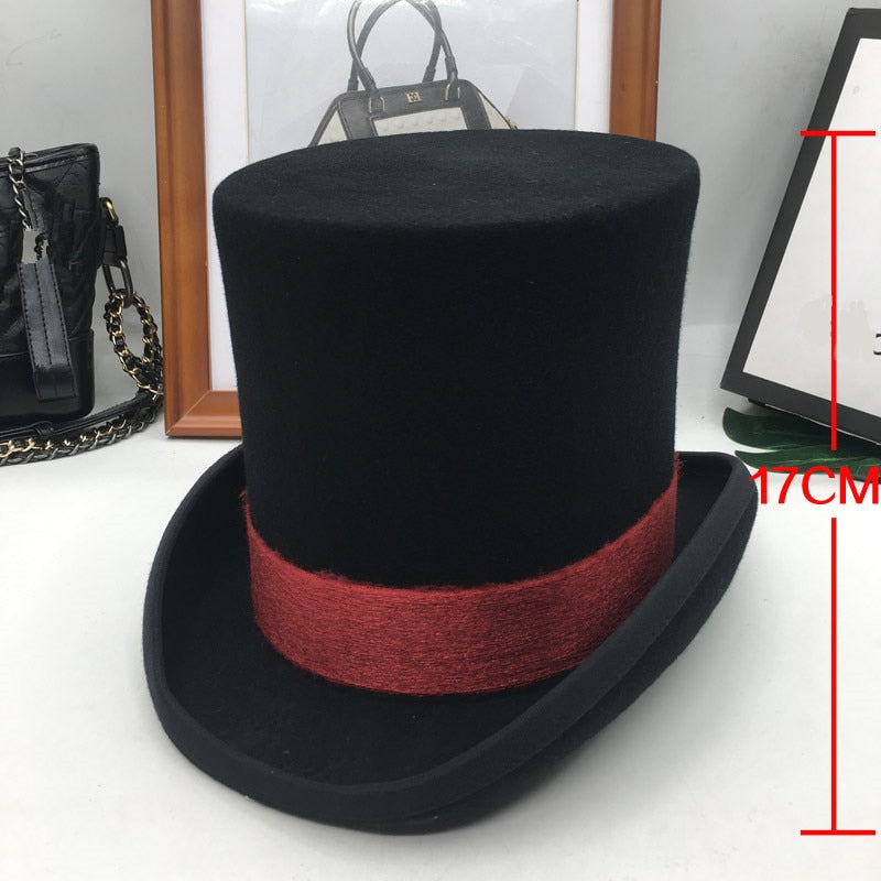 Steampunk Top Hat in 2 Heights and 3 Color Choices