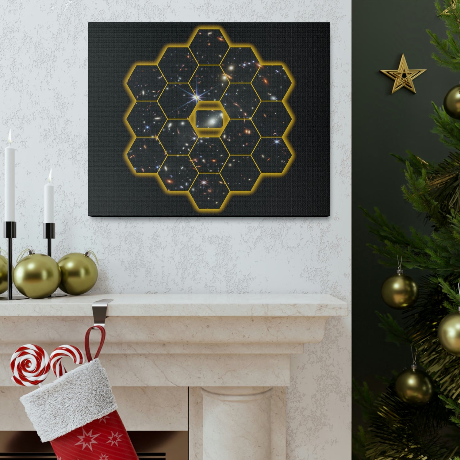 James Webb Telescope Artistic Wall Decore Lord and Lady Towers