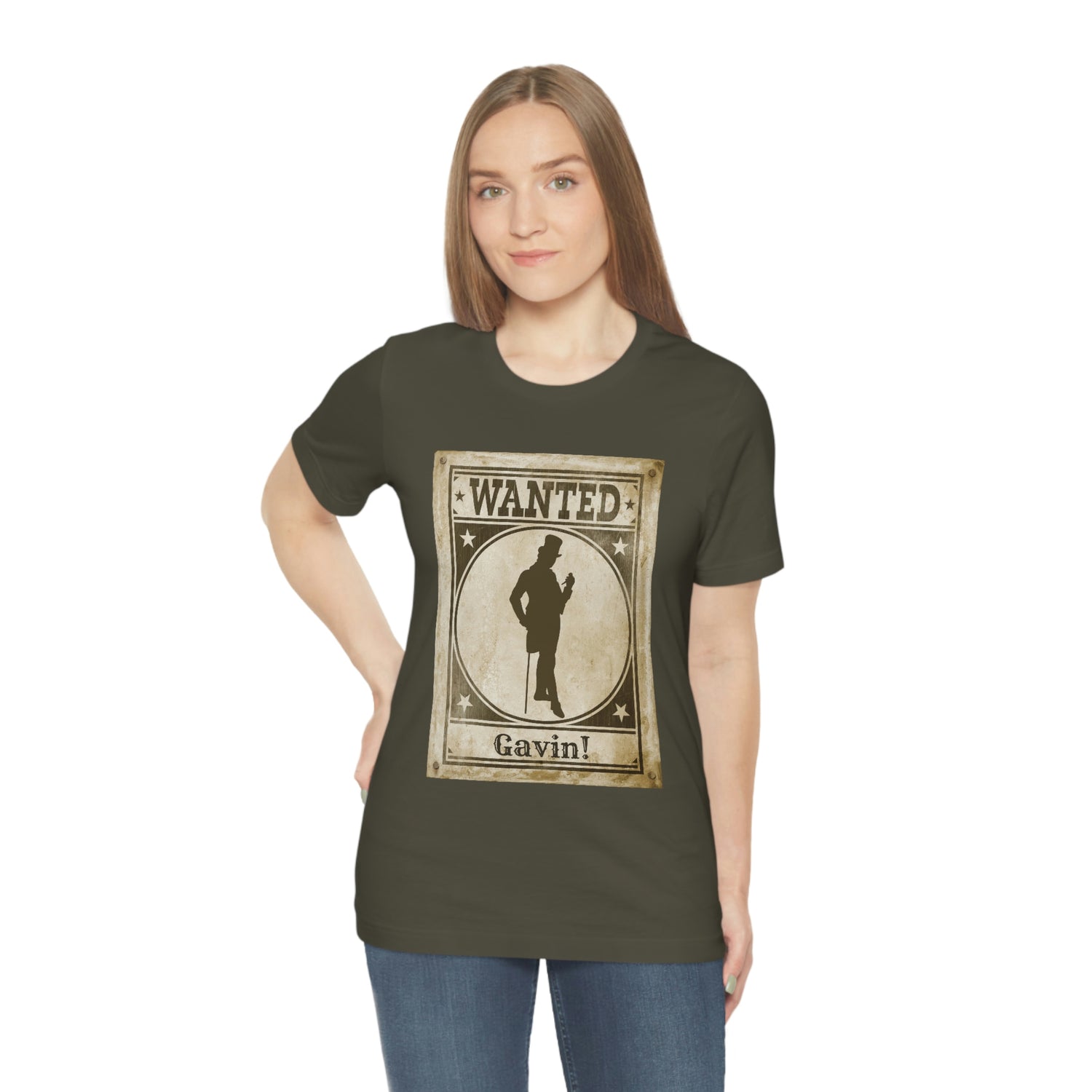 GAVIN  Wanted Sign - Have you seen my mate Gavin? Red Dead Redemption inspired parady tshirt Lord and Lady Towers
