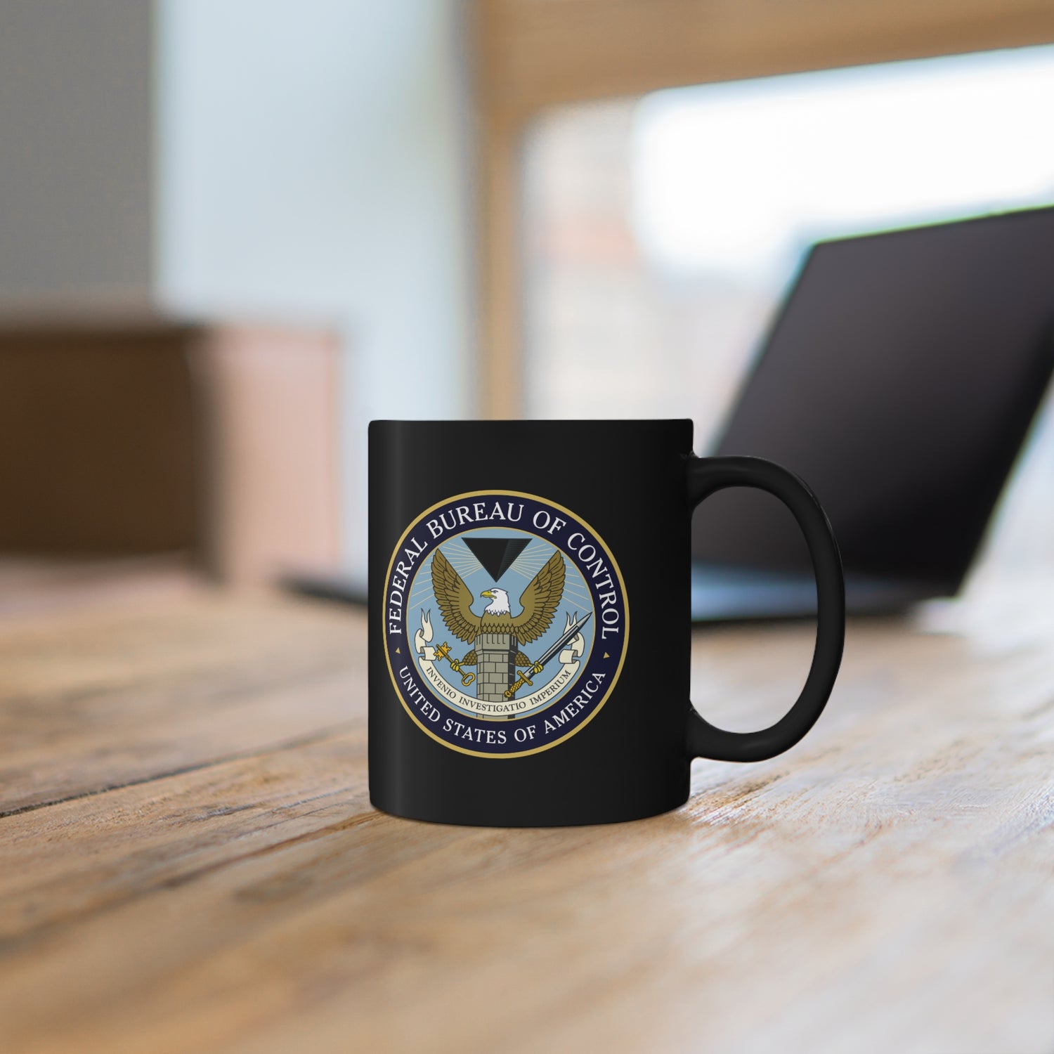 Black FBC Inspired Mug  with Color Logo Lord and Lady Towers