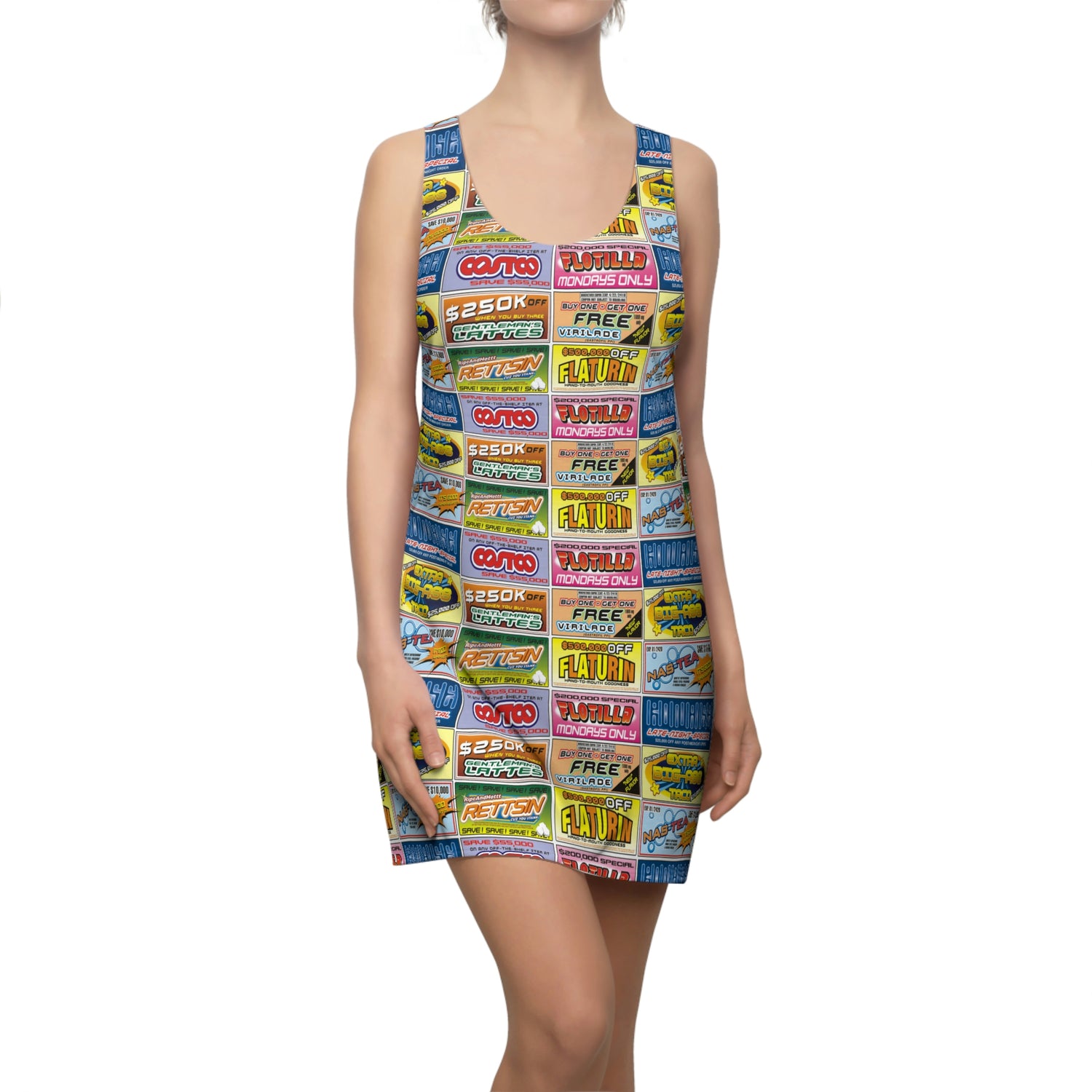 Women's Cut & Sew Racerback Dress Lord and Lady Towers