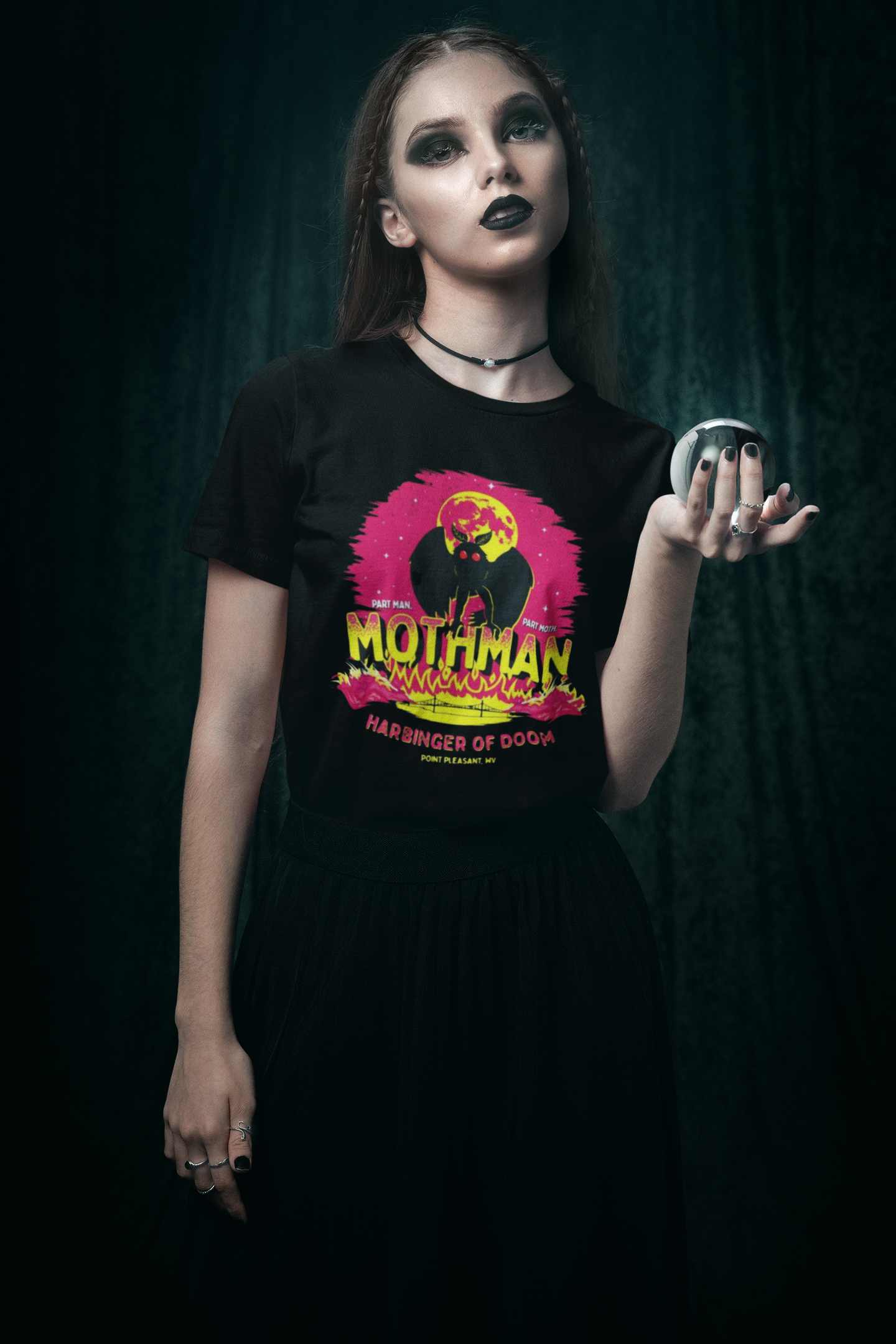 Mothman Harbinger Of Doom Cryptid  Shirt Lord and Lady Towers