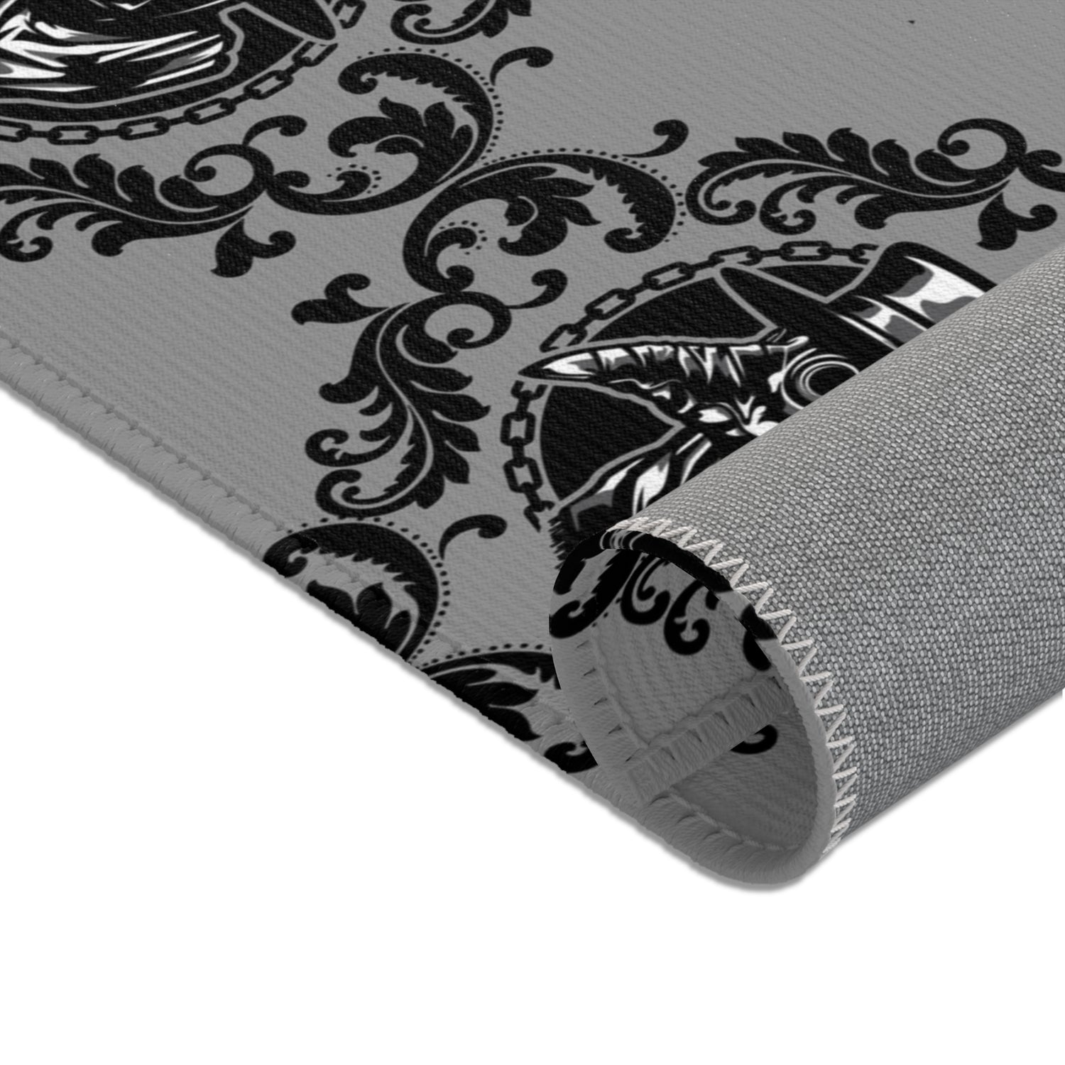 Plague Doctor Gothic Inspired Area Rug Lord and Lady Towers