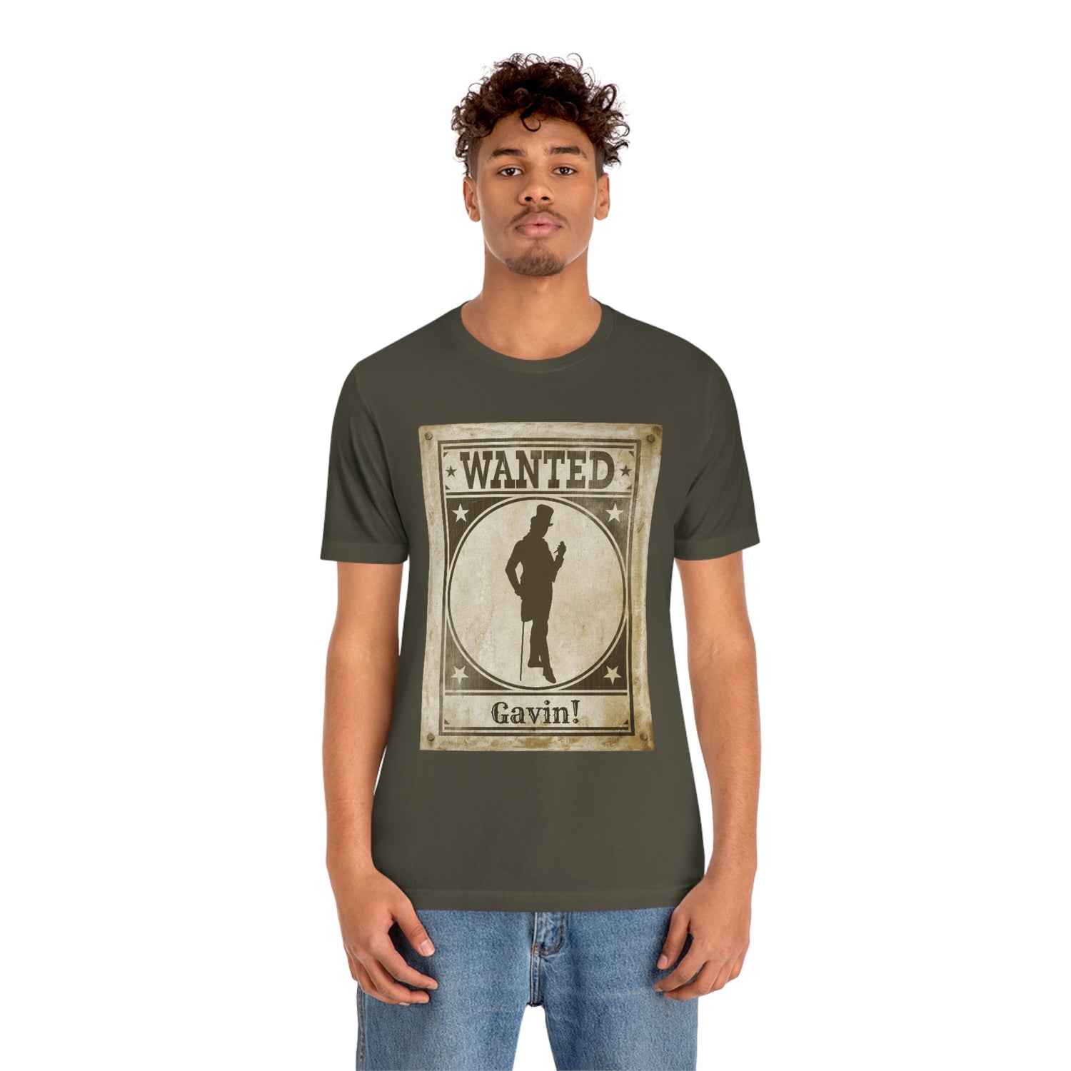 GAVIN  Wanted Sign - Have you seen my mate Gavin? Red Dead Redemption inspired parady tshirt Lord and Lady Towers