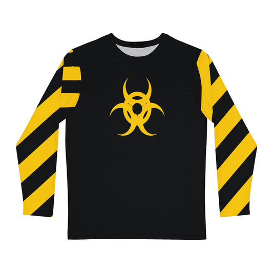 Biohazard Cyber Goth Post Apocalyptic Punk Long Sleeve Shirt