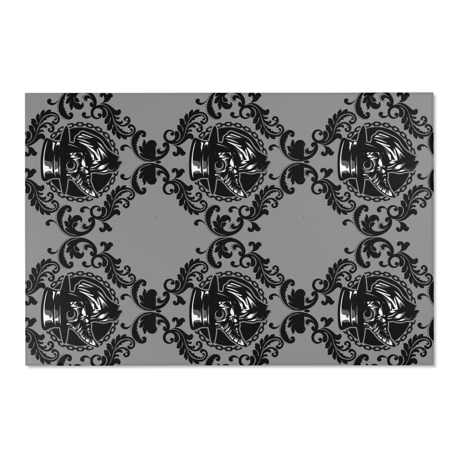 Plague Doctor Gothic Inspired Area Rug Lord and Lady Towers