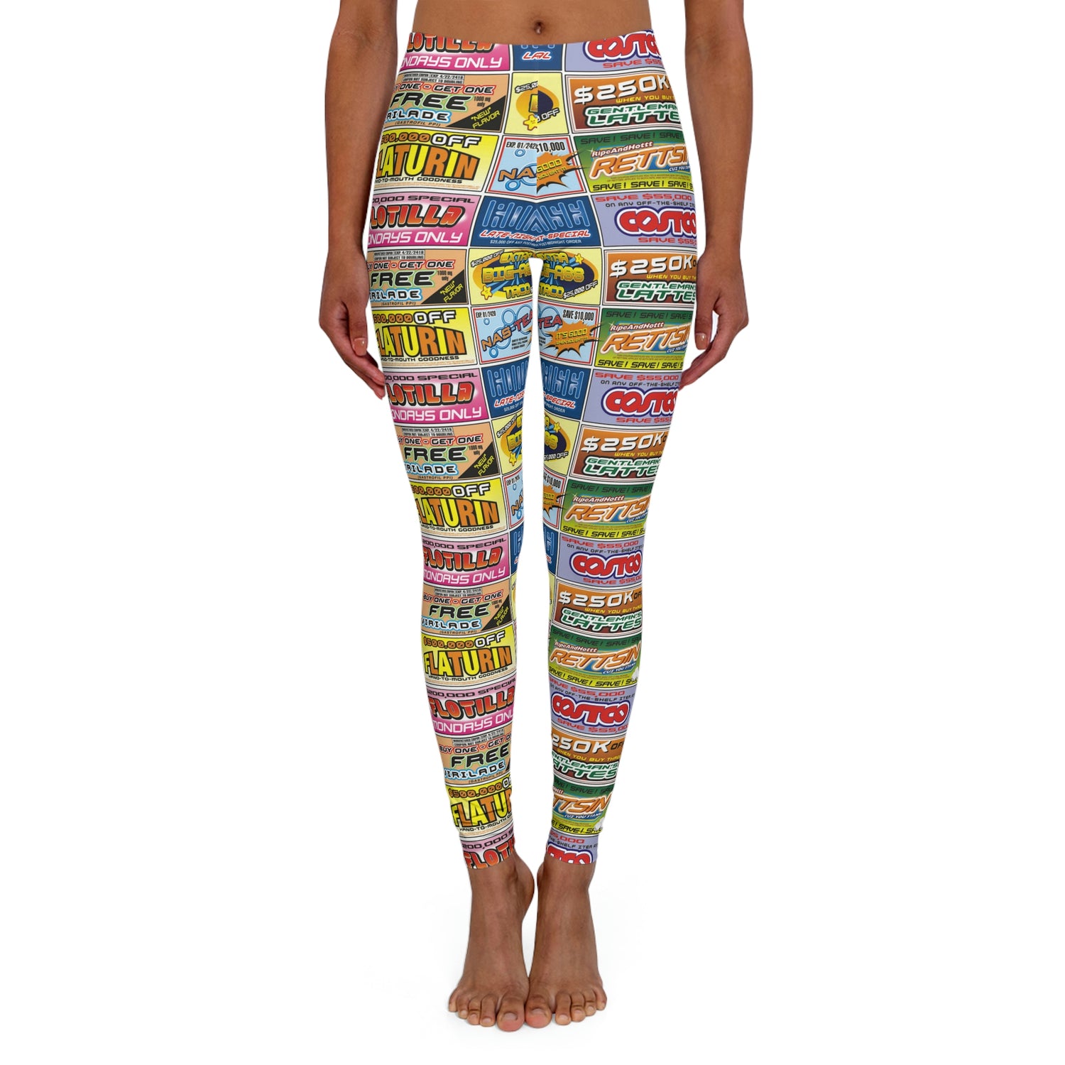 Idiocracy Inspired Leggings Lord and Lady Towers