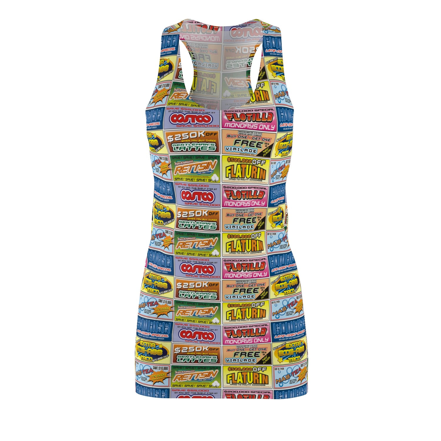 Women's Cut & Sew Racerback Dress Lord and Lady Towers