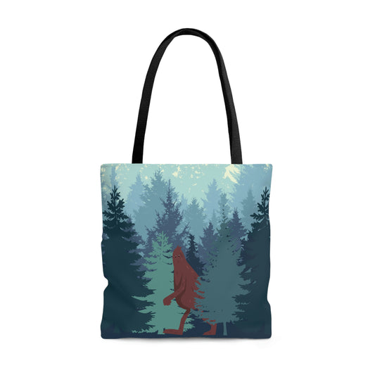 Hide and Seek Bigfoot PNW Tote Bag