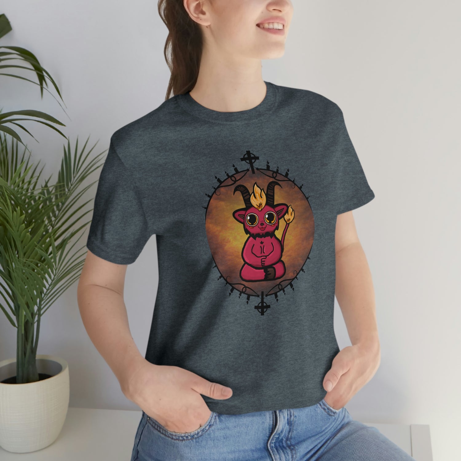 Adorable Cute Kawaii Satan T shirt Lord and Lady Towers