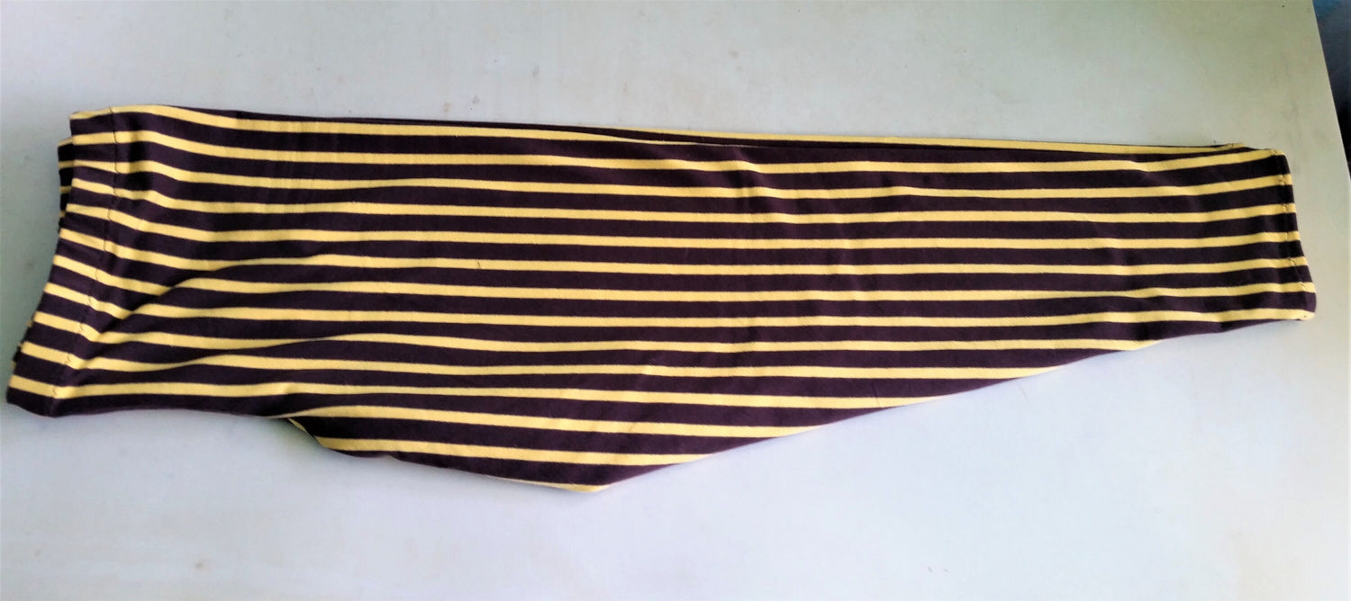 Steampunk Circus Striped Stretch Leggings Lord and Lady Towers