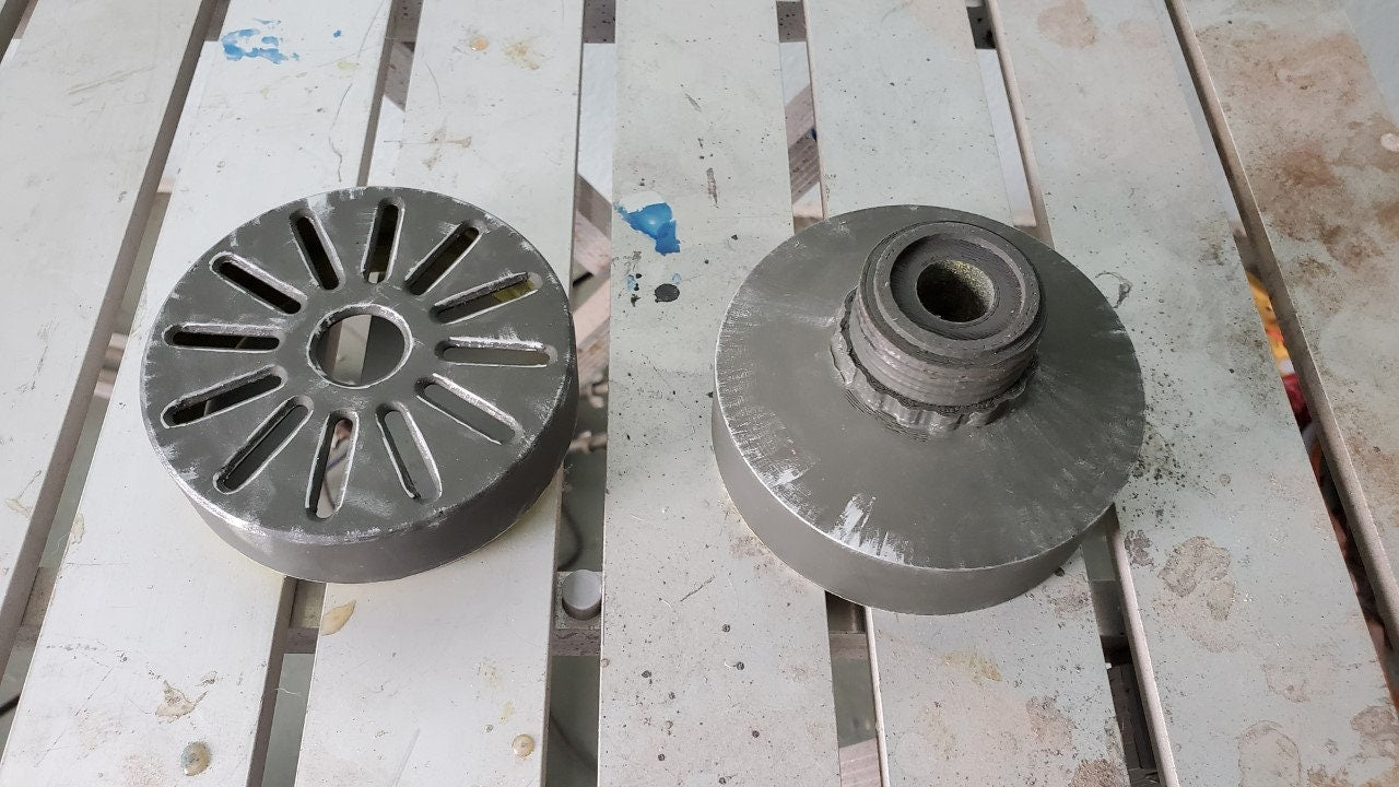 3D print file for Gas Mask Canister Air Filter Soviet Style Lord and Lady Towers
