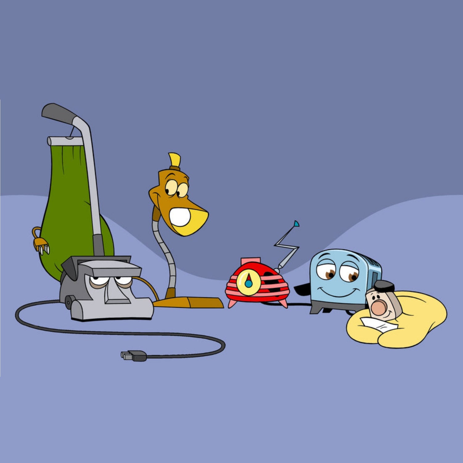 Brave Little Toaster Movie Kirby Vacuum 3D printing STL file Lord and Lady Towers