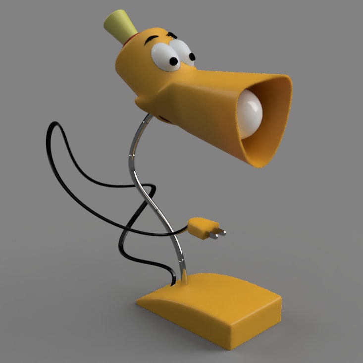 Brave Little Toaster Lampy 3D printing STL file Lord and Lady Towers
