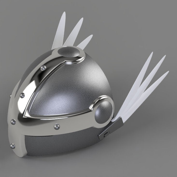 Angewomon Digimon Inspired helmet 3d printable ***STL file*** Lord and Lady Towers