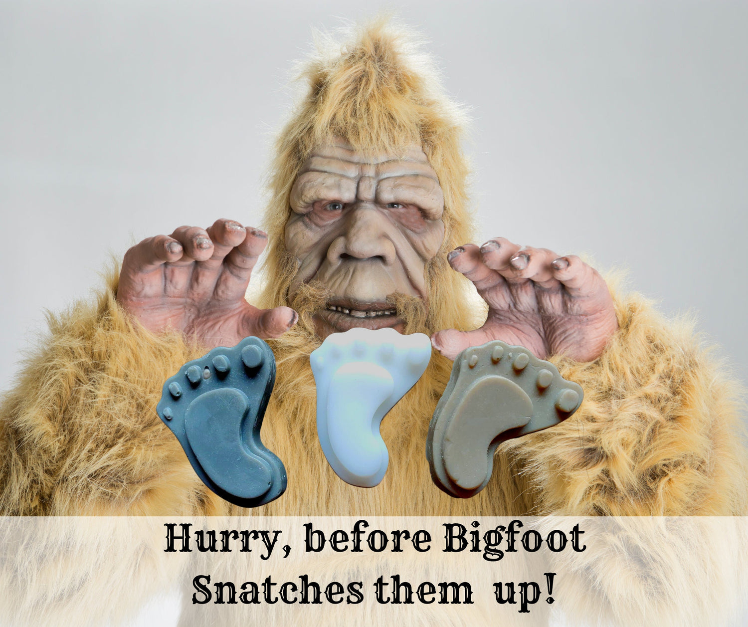 Bigfoot Cryptid Soap Handmade in Southern Oregon Lord and Lady Towers