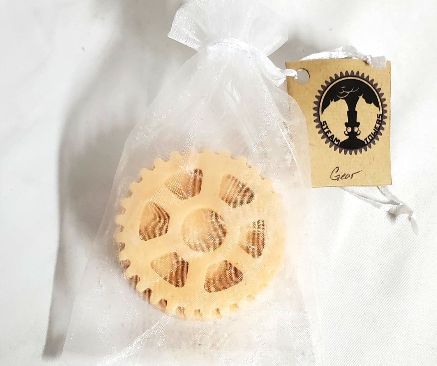 Steampunk Gear Soap Handmade with Shea Butter Lord and Lady Towers
