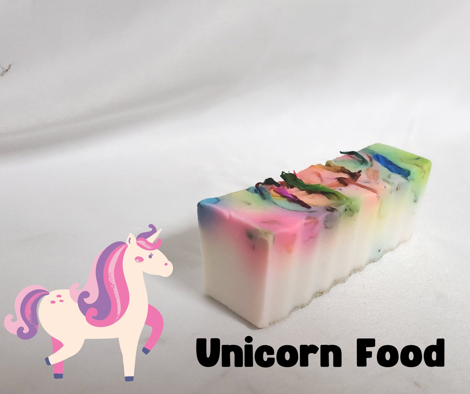 Unicorn Food Rainbow Soap Hand Made Lord and Lady Towers